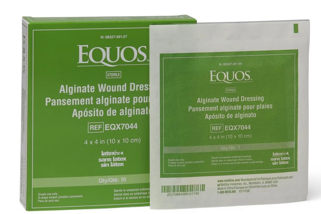 Alginate Wound Dressings — 2 × 2 in (10 ct)