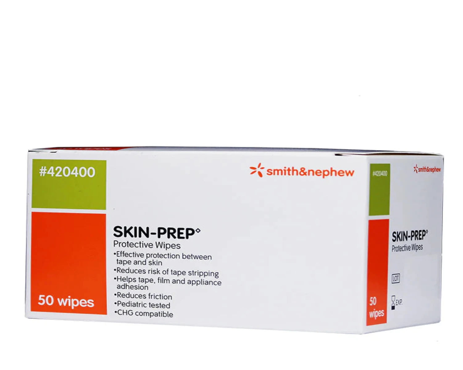 Skin prep protective wipes for creating a protective barrier and improving medical tape and dressing adhesion