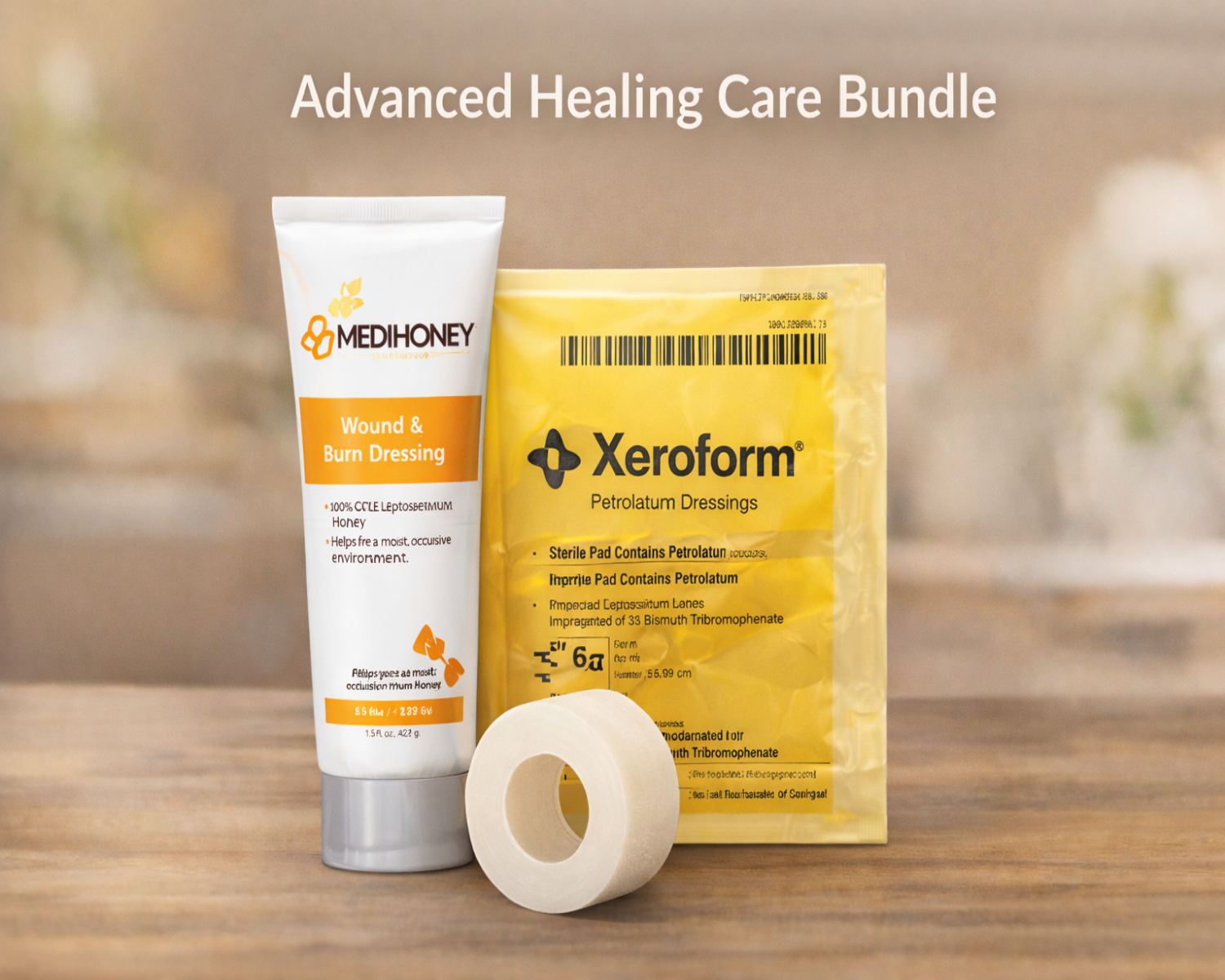 Advanced wound care kits with professional-grade medical supplies
