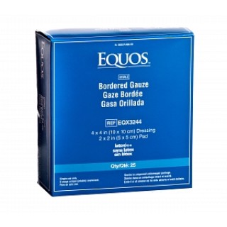 Sterile Bordered Gauze Dressings — 6 ×  6 in (25 ct)